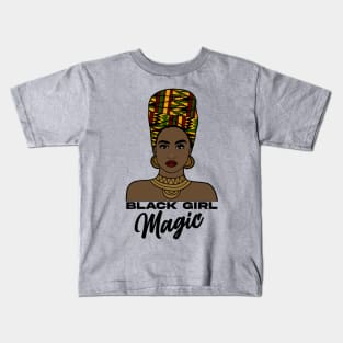 Black Girl Magic Black Queen Black Black History Month Gift Kids T-Shirt